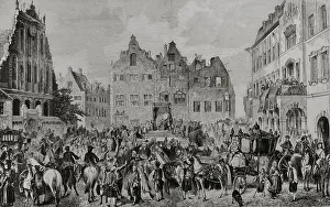 Oath Prints: Capitulation of Livonia. Field Marshal of