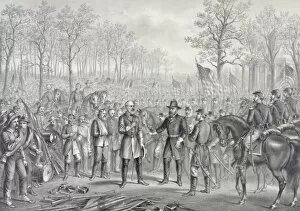 Appomattox Gallery: Capitulation & surrender of Robt. E. Lee & his army at Appom