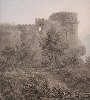 Appian Prints: Capo di Bove Tomb of Caecilia Metella, Appian Way, Rome