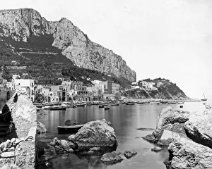 Capri Harbour, Italy