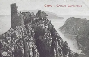Capri Prints: Capri, Italy - Castello Barbarossa