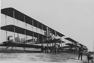 Contribution Prints: Caproni Ca 42 three plane line up - Italys early contr