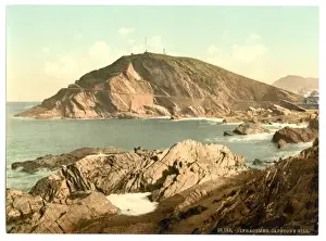 Capstone, hill from Ilfracombe Hotel, Ilfracombe, England