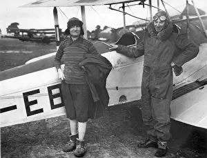 Altitude Prints: Capt Geoffrey de Havilland and Mrs Louie de Havilland