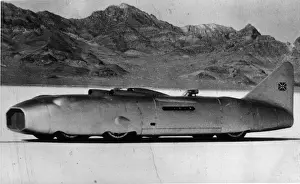 Thunderbolt Prints: Capt George Eystons Thunderbolt world landspeed record car