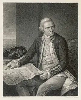 1728 Prints: Captain Cook / Holl / Dance