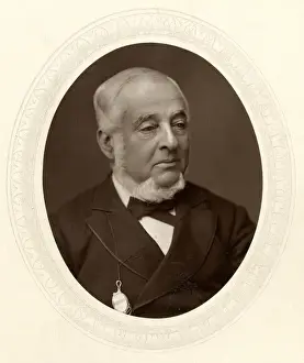 Whiskers Prints: Captain Frederick Gustavus Burnaby, 1842-1885, balloonist