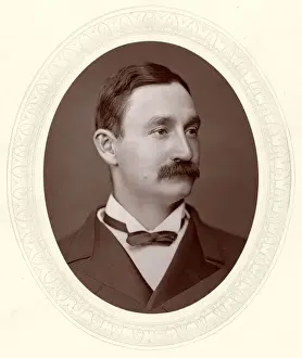 Gustavus Prints: Captain Frederick Gustavus Burnaby, 1842-1885, balloonist
