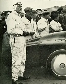 Eyston Prints: Captain G E T Eyston, racing driver