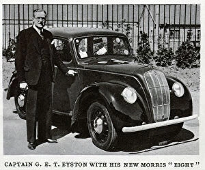 Drivers Collection: Captain George E. T. Eyston and car