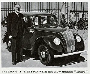 Eyston Prints: Captain George E. T. Eyston and car