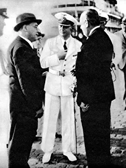 Images Dated 24th October 2011: Captain Hans Langsdorff of the Admiral Graf Spee