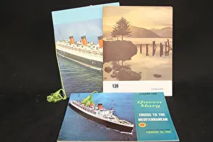 Images Dated 5th March 2018: Captain John Treasure Jones Archive - souvenir brochures