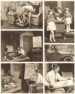 Images Dated 1st August 2017: Captain & Lady Eileen Order in their Chelsea studio
