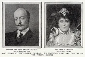 Greville Prints: Captain and Mrs Ronald Greville