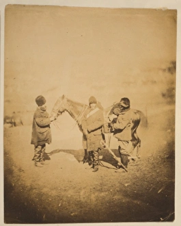 Portal Collection: Captain Portal, 4th Light Dragoons equipped for Balaklava