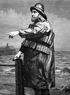 Gesture Prints: Captain Robert Hook, lifeboatman