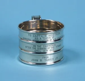 Courageous Prints: Captain Rostron silver cup