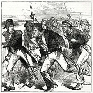 Captain Rowland Money leading the Blue-Jackets, Battle of New Orleans, 8 January 1815 Captain Rowland Money leading the Blue-Jackets, Battle of New Orleans, 8 January 1815