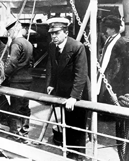 Terra Prints: Captain Scott on board the Terra Nova