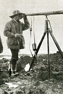 Daring Prints: Captain Scott looking for pack ice, Antarctic