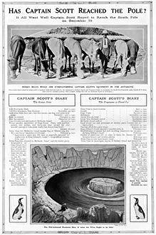 Report Prints: Has Captain Scott reached the Pole?