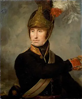 Plume Prints: Captain William Tyrwhitt Drake, Royal Horse Guards, 1815 (c)