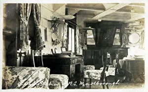 Duke Class Prints: The Captain's Cabin aboard HMS Marlborough