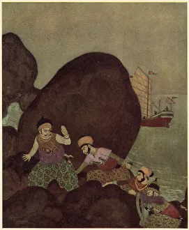 Pirates Prints: Capture of Camaralzaman
