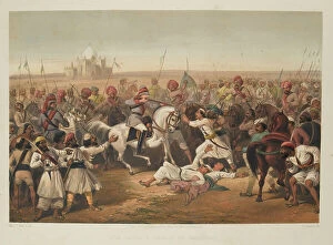 Mutiny Collection: ?Capture & Death of the Shahzadaghs?, 1857