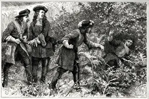 Capture of James Scott, 1st Duke of Monmouth, hiding in a ditch on 8 July 1685 Capture of James Scott, 1st Duke of Monmouth, hiding in a ditch on 8 July 1685