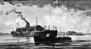 Images Dated 24th October 2004: The Capture of the Vulcania; Second World War, 1943