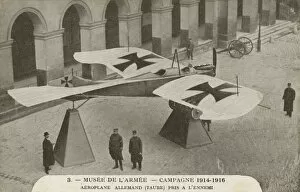 Images Dated 8th March 2011: Captured German Aircraft of World War One