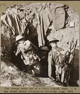 Explore Prints: Captured German Dugout