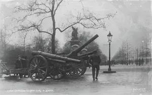 Cannons Prints: Captured German Guns in London