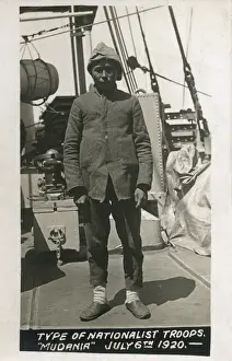 Captured Nationalist Turkish soldier