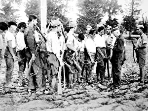Bilbao Prints: Captured Republican Troops near Bilbao; Spanish Civil War, 1
