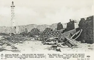 Anzac Prints: Captured Turkish Guns - 1915