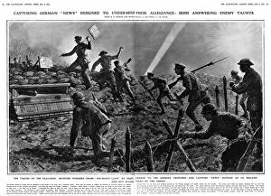 Answering Gallery: Capturing German news: Irish answering enemy taunts