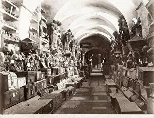 Images Dated 12th May 2021: Capuchin Catacombs of Palermo, Italy