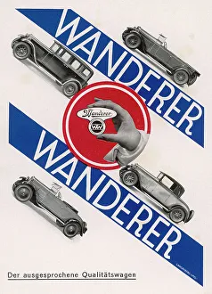 Wanderer Prints: CAR AD/DIE DAME/WANDERER