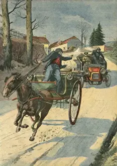 Robber Prints: Car Chasses Carriage