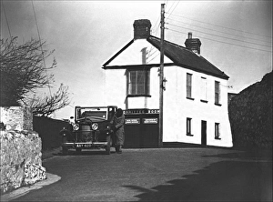 Appledore Gallery: Car and house in Appledore, Devon