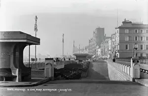 Walkway Prints: A Car Park Entrance in Hastings