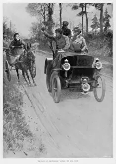 Retold Gallery: Car Startles Horse 1900