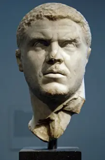 Aurelius Prints: Caracalla. Roman emperor. Marble portrait. 3rd century