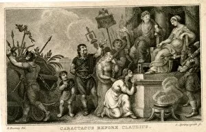 1820s Gallery: Caractacus before Claudius
