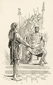 Caratacus before Emperor Claudius Caratacus before Emperor Claudius
