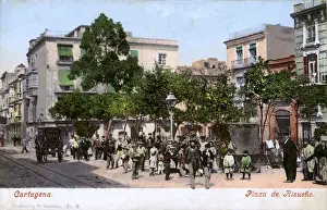 Caratagena, Murcia, Spain - Plaza de Risueno
