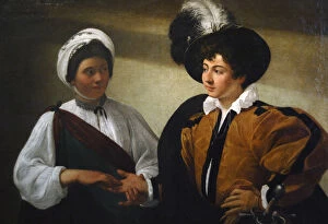 Images Dated 20th February 2008: Caravaggio (1573-1610). Italian painter. The Fortune Teller